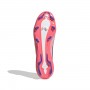 Adidas F50 Hyperfast League Mid FG - Branco/Roxo/Rosa